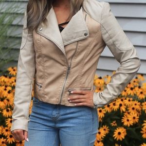 Kohl's Feaux Leather Jacket